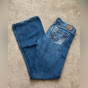 BKE womans boot cut jeans